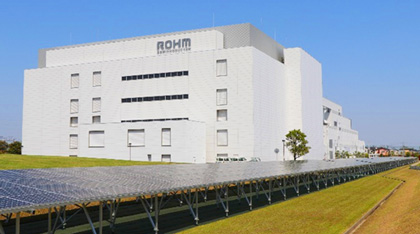 ローム浜松の太陽光発電システム